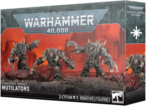 Photo de Warhammer 40k - Space Marine du Chaos Mutilators
