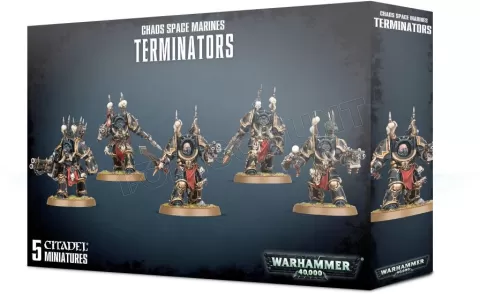 Photo de Warhammer 40k - Space Marine du Chaos Terminators (2019)