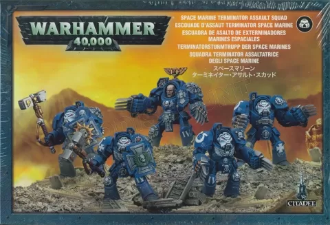 Photo de Warhammer 40k - Space Marine Escouade de Terminator d Assaut