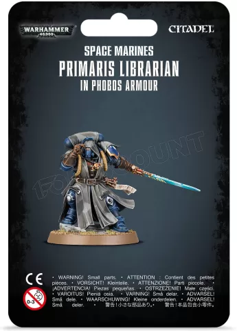 Photo de Warhammer 40k - Space Marine Primaris Archiviste en Armure Phobos