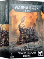 Photo de Warhammer 40k - Space Marine Primaris Chapelain à Moto