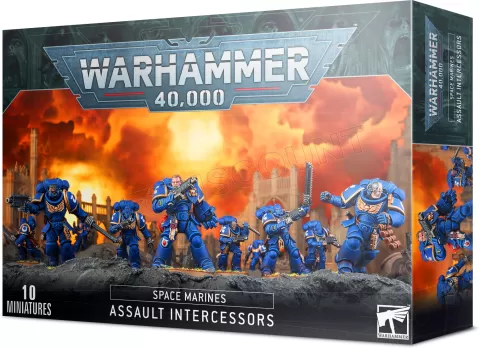 Photo de Warhammer 40k - Space Marine Primaris Intercessors d'Assaut