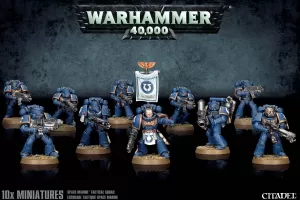 Photo de Warhammer 40k - Space Marine Tactical Squad