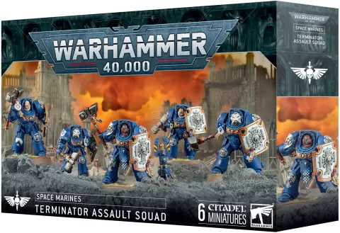 Photo de Warhammer 40k - Space Marines Escouade d'Assaut de Terminators (2025)