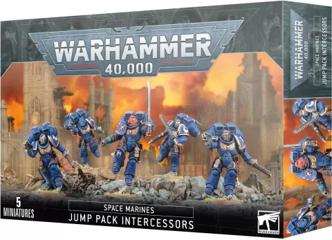 Photo de Warhammer 40k - Space Marines Intercessors avec Reacteurs Dorsaux