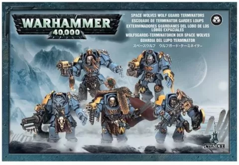 Photo de Warhammer 40k - Space Wolves Escouade de Terminator Gardes Loups