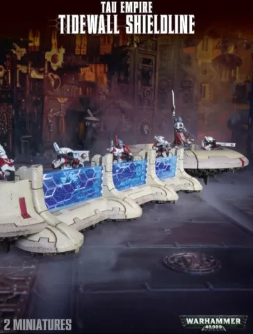 Photo de Warhammer 40k - T'au Empire Tidewall Shieldline