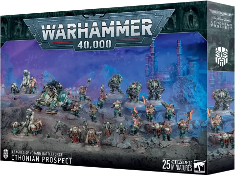 Photo de Warhammer AoS - Battleforce Noel 2025 Leagues Of Votann : Prospection Cthonienne