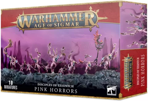 Photo de Warhammer AoS & 40k - Chaos Daemons Horreurs Rose de Tzeentch