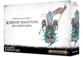 Photo de Warhammer AoS - Nighthaunt Kurdoss Valentian, Le Roi Veule