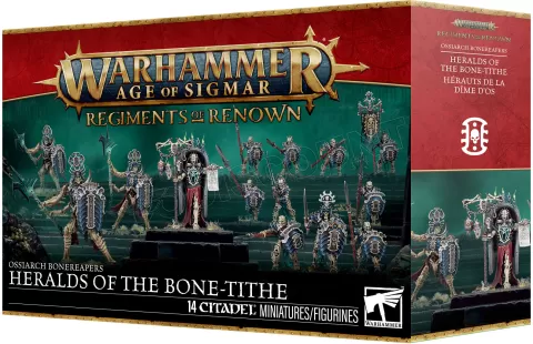 Photo de Warhammer AoS - Ossiarch Bonereapers Herauts de la Dîme d'Os