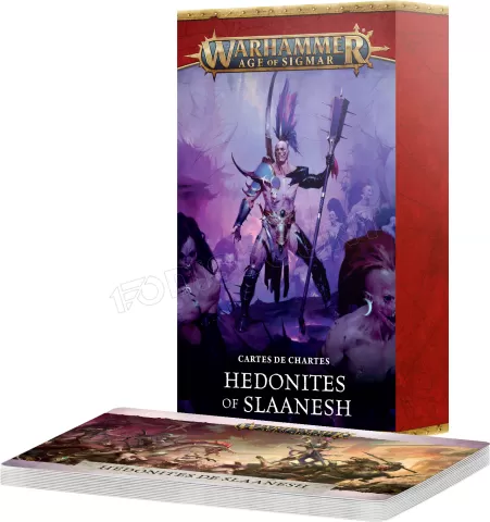 Photo de Warhammer AoS - Warscroll Cards V.4 : Hedonites of Slaanesh (Fr)