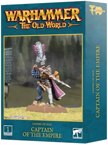 Photo de Warhammer ToW - Empire de L'Homme : Capitaine de L'Empire