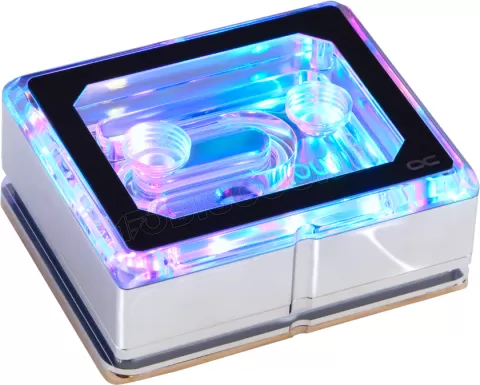 Photo de Waterblock CPU Alphacool Eisblock XPX Aurora Edge (Transparent/Argent)