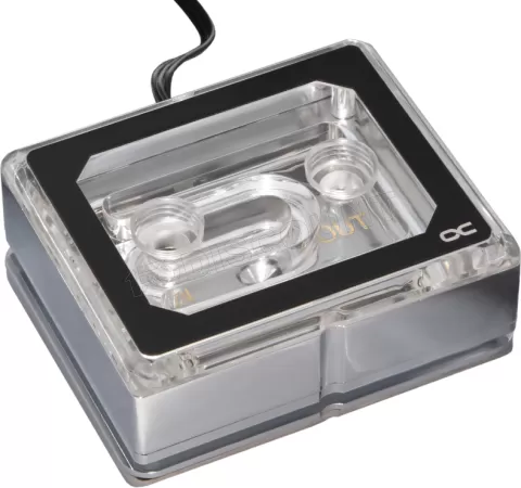 Photo de Waterblock CPU Alphacool Eisblock XPX Aurora Edge (Transparent/Argent)