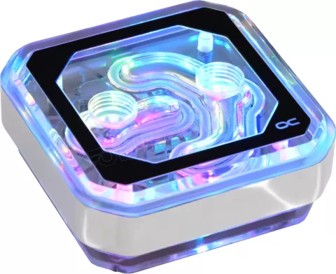 Photo de Waterblock CPU Alphacool Eisblock XPX Aurora RGB (Transparent/Argent)