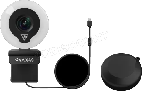 Photo de Webcam Gamdias Iris M1 Full HD (Noir)