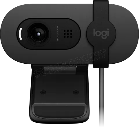 Photo de Webcam Logitech Brio 100 Full HD (Noir)