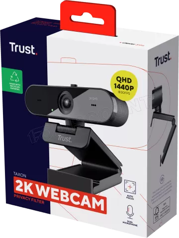 Photo de Webcam Trust Taxon 2K Quad HD