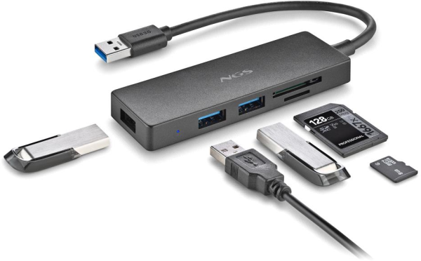 Compatible avec Windows, macOS, Android et Chrome OS, ce hub USB-C multifonction.