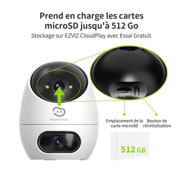 Des options de stockage flexibles