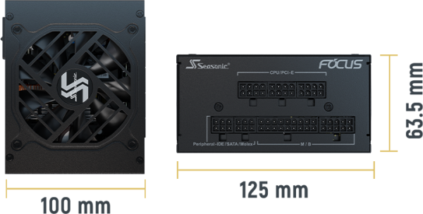 Des performances d'alimentation ATX dans un format SFX