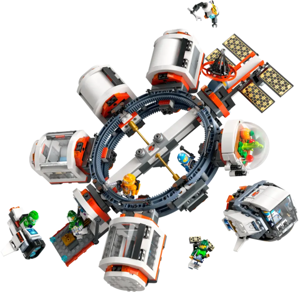 Embarquez pour une aventure interstellaire avec le Lego City 60433 - Station spatiale modulaire !