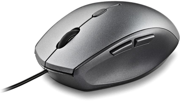 La souris filaire NGS Moth Noir/Gris allie simplicité, fiabilité et élégance.