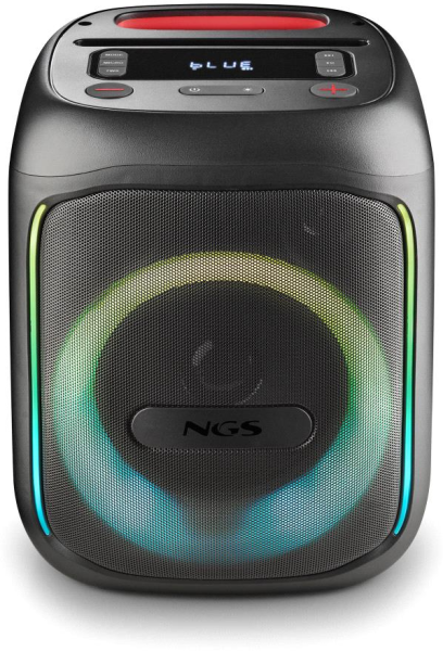 Libérez le son partout où vous allez avec l?enceinte nomade Bluetooth NGS Wild Swag Go RGB (Noir).