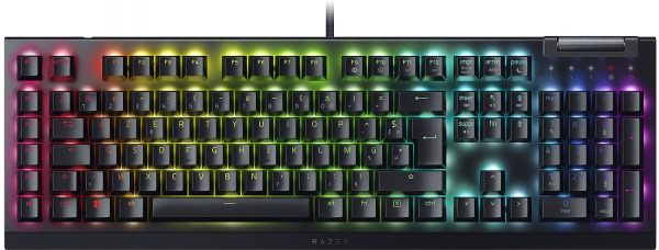 Robuste et conçu pour durer, le Clavier filaire Gamer mécanique Razer BlackWidow V4 X RGB (Noir) est un choix incontournable pour les gamers passionnés.