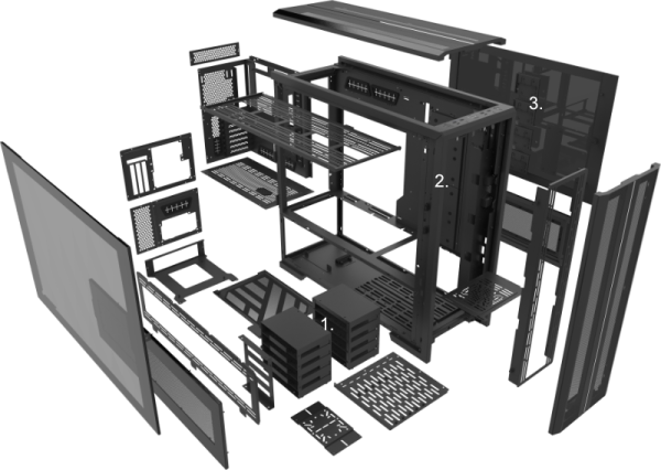 Un boîtier totalement polyvalent