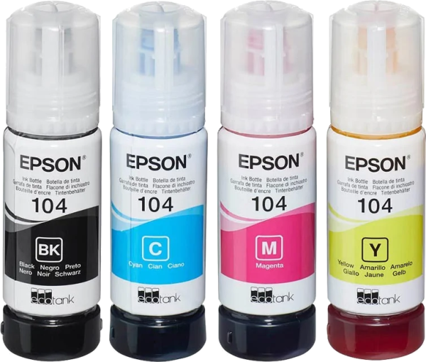 Une réserve d'encre incluse